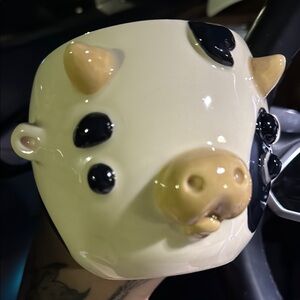 Salty Sea Dog Now Retired Design- Cow Face Ceramic Mug